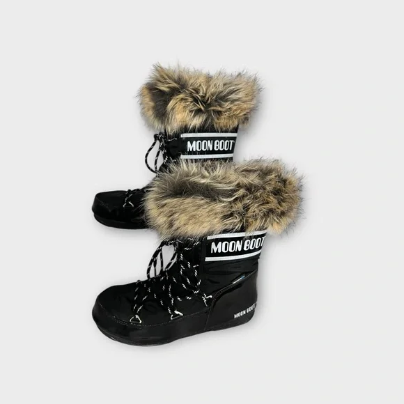 Moon Boot Monaco Low WP 2 women's boots  NWOT sz 8.5 - Picture 3 of 9